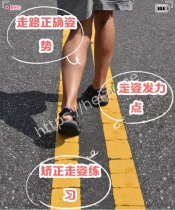 步行腰发力四个段位